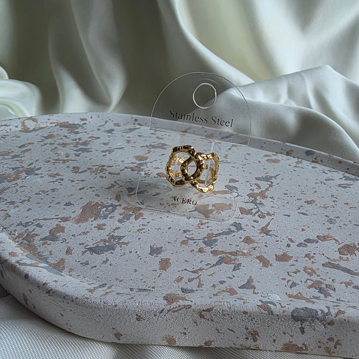 Bague MINA | Acier inoxydable