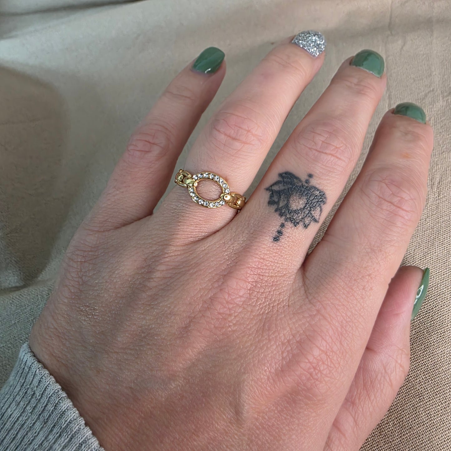 Bague ZAZIE | Acier inoxydable