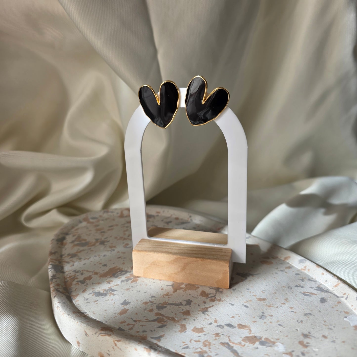 Boucles d'oreilles AMOR – Acier Inoxydable