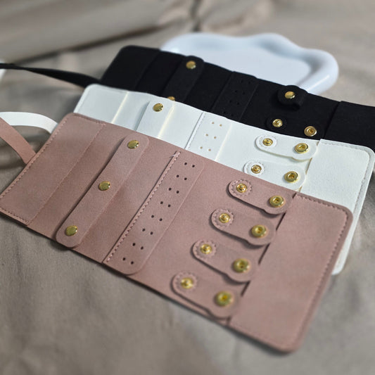 Pochette à Bijoux en Daim