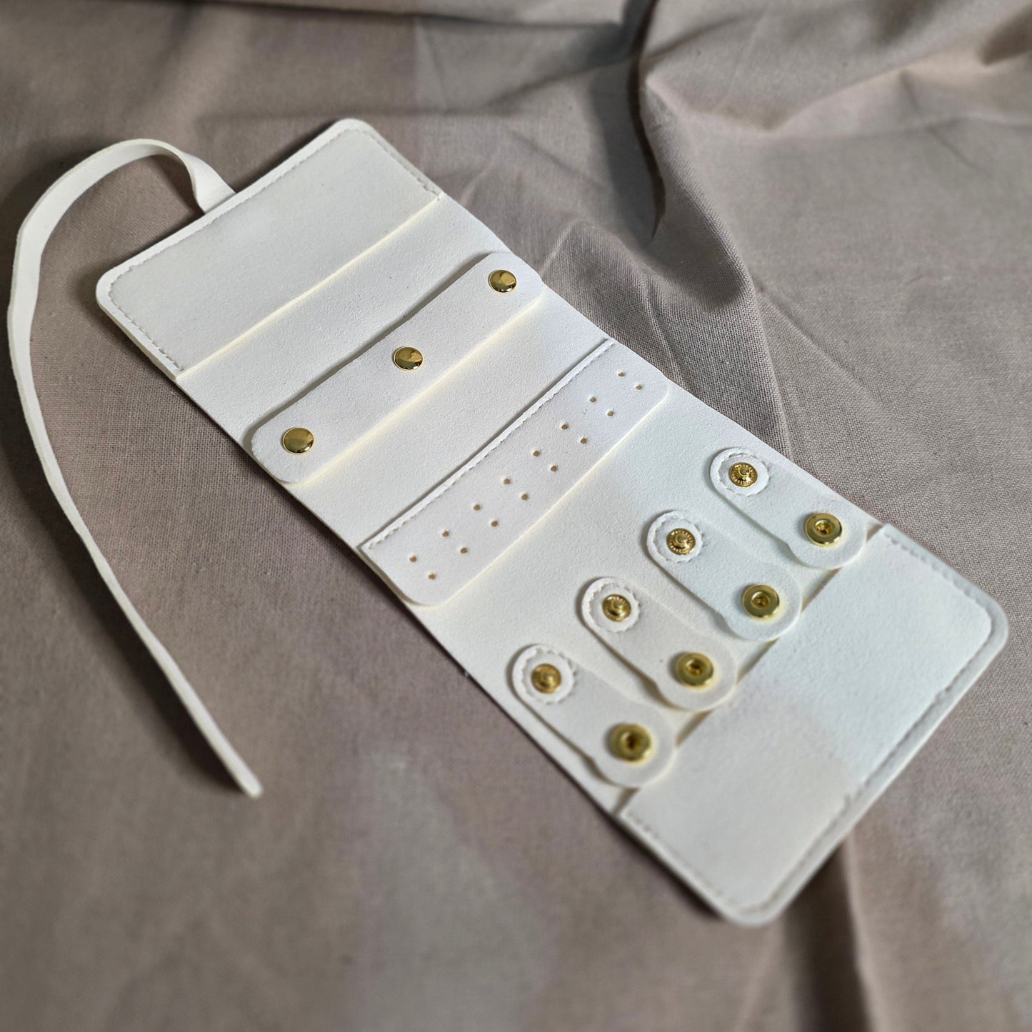 Pochette à Bijoux en Daim