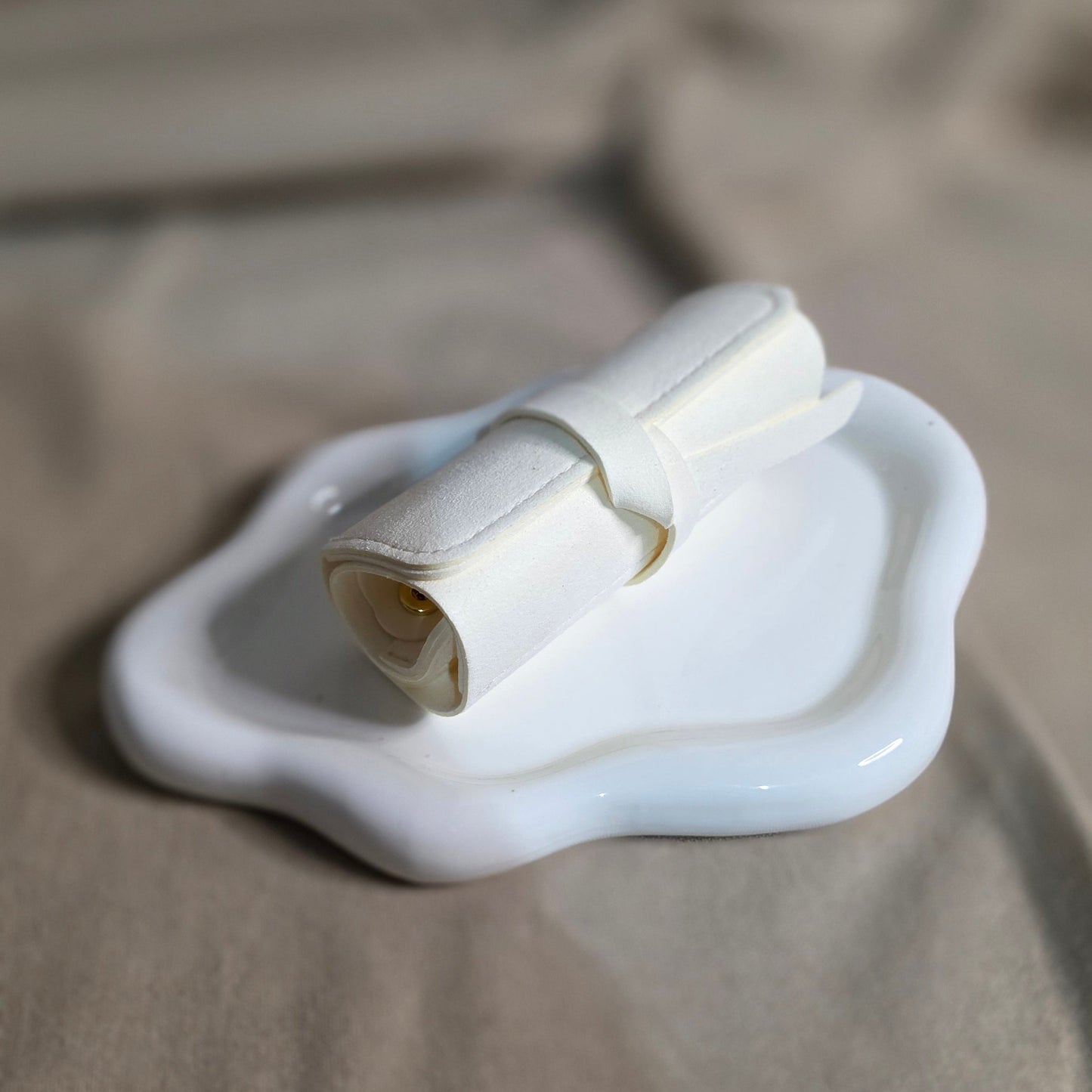 Pochette à Bijoux en Daim