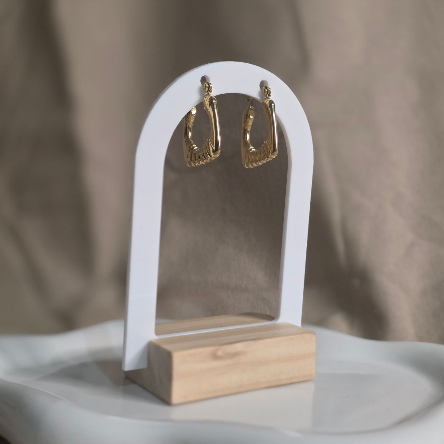 Boucles d'oreilles ANDREIA – Acier Inoxydable