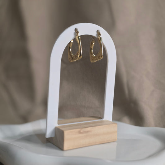 Boucles d'oreilles ANDREIA – Acier Inoxydable