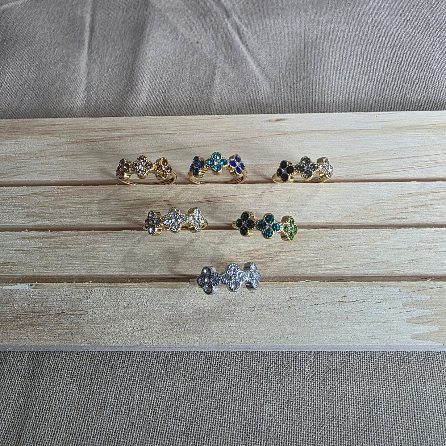 Bagues SILVIA | Acier Inoxydable