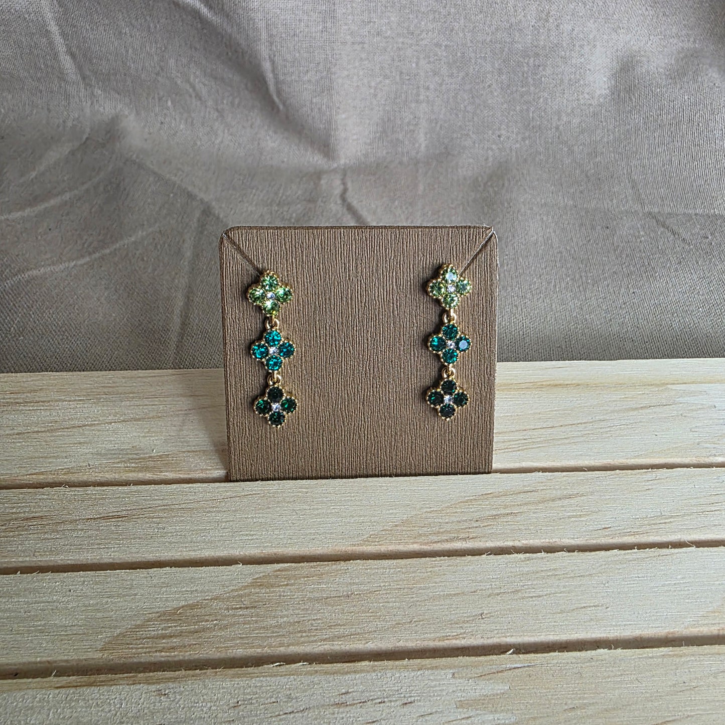 Boucles d'oreilles SILVIA | Acier Inoxydable