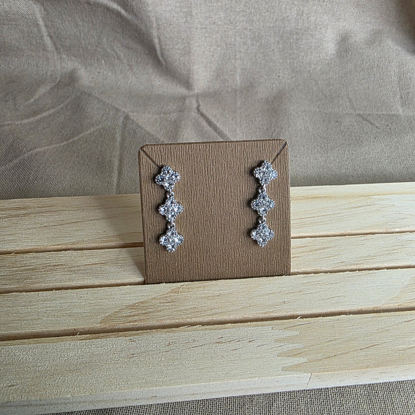 Boucles d'oreilles SILVIA | Acier Inoxydable