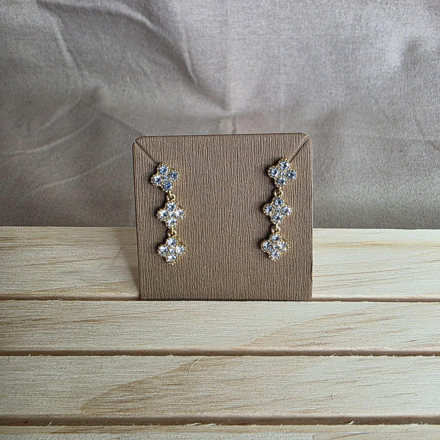 Boucles d'oreilles SILVIA | Acier Inoxydable