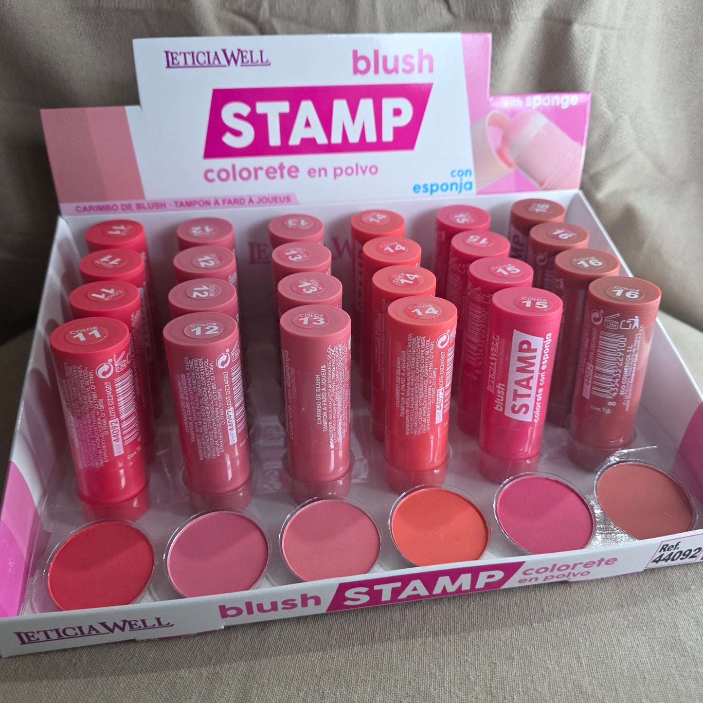 Blush stamp avec éponge