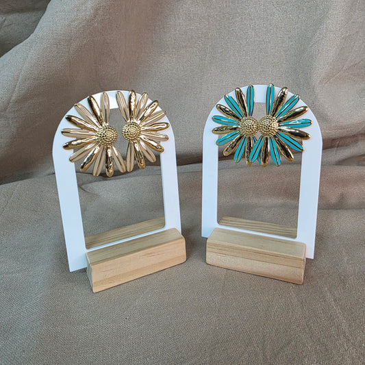 Boucles d'oreilles MARGUERITTE | Acier inoxydable