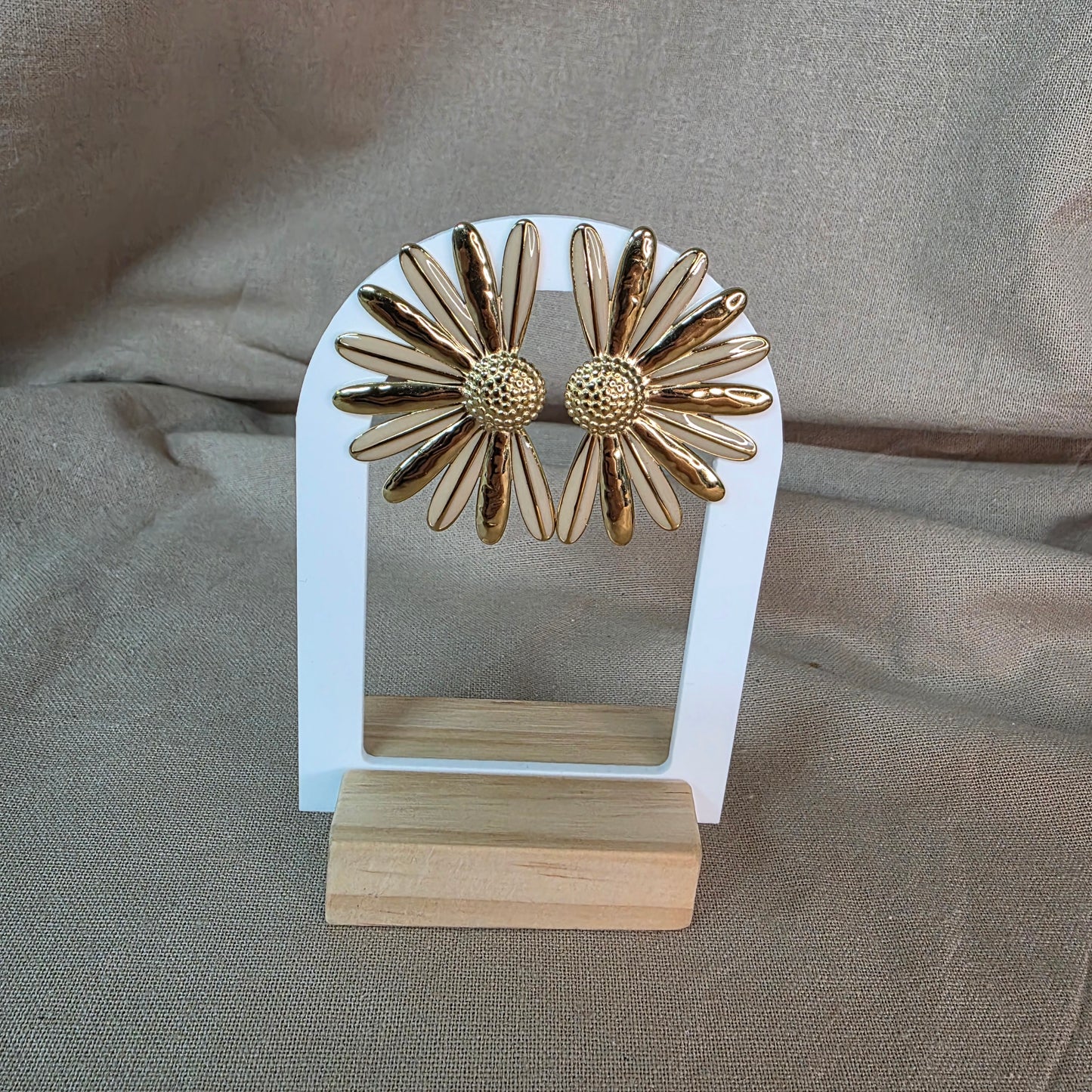 Boucles d'oreilles MARGUERITTE | Acier inoxydable