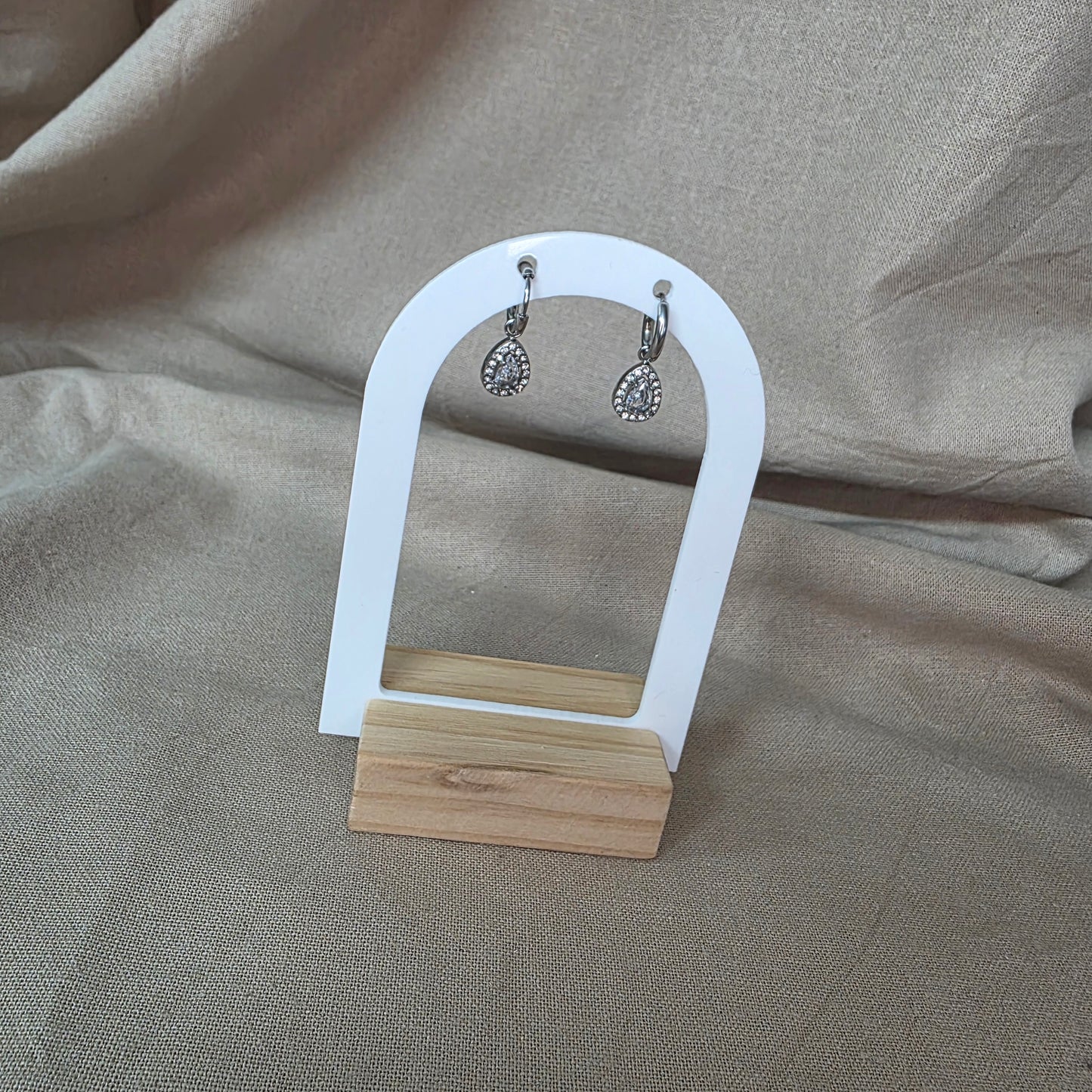 Boucles d'oreilles CLEA | Acier inoxydable