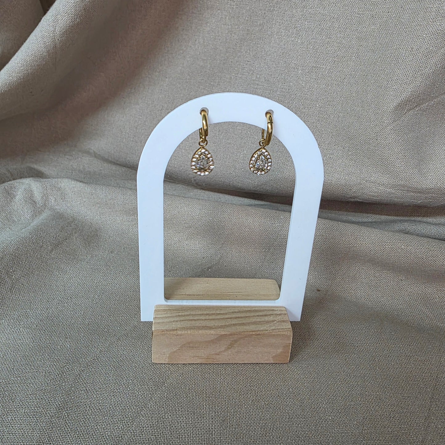 Boucles d'oreilles CLEA | Acier inoxydable