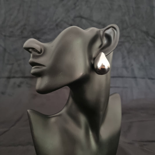 Brincos de prata MAXI GOTA
