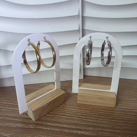 Boucles d'oreilles SHEILA | Acier inoxydable