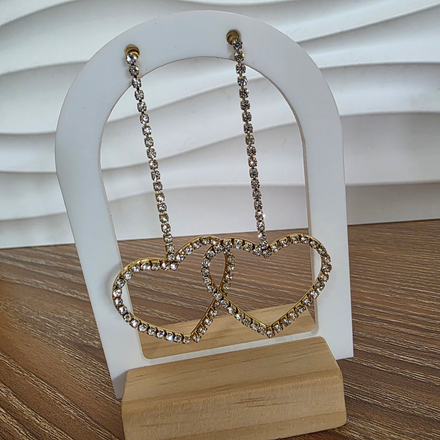 Boucles d'oreilles LOVE | Acier inoxydable