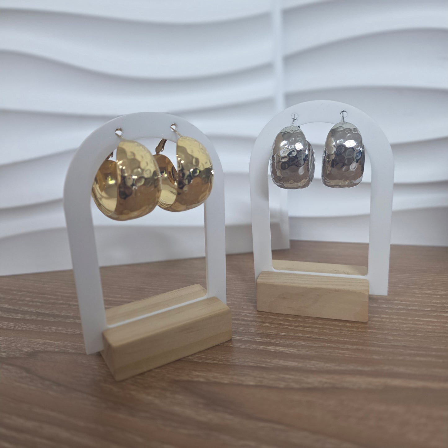 Boucles d'oreilles VIVIA | Acier inoxydable