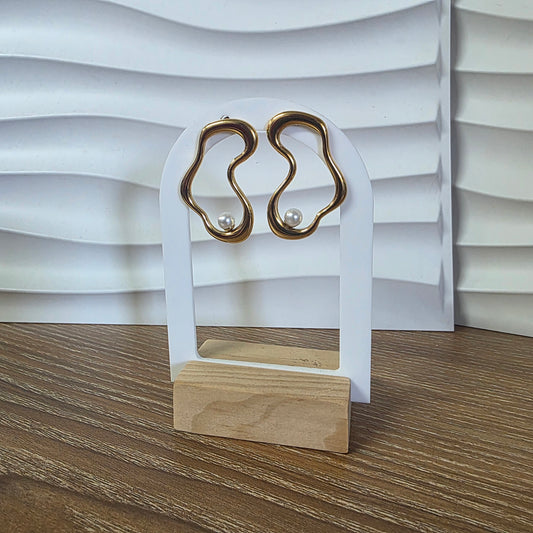 Boucles d'oreilles CIDALIA | Acier inoxydable