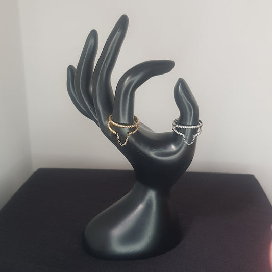 Bague JULIA | Acier inoxydable