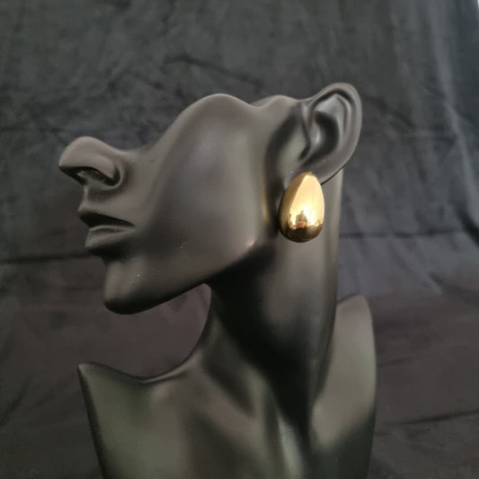 Brincos de ouro MAXI GOTA